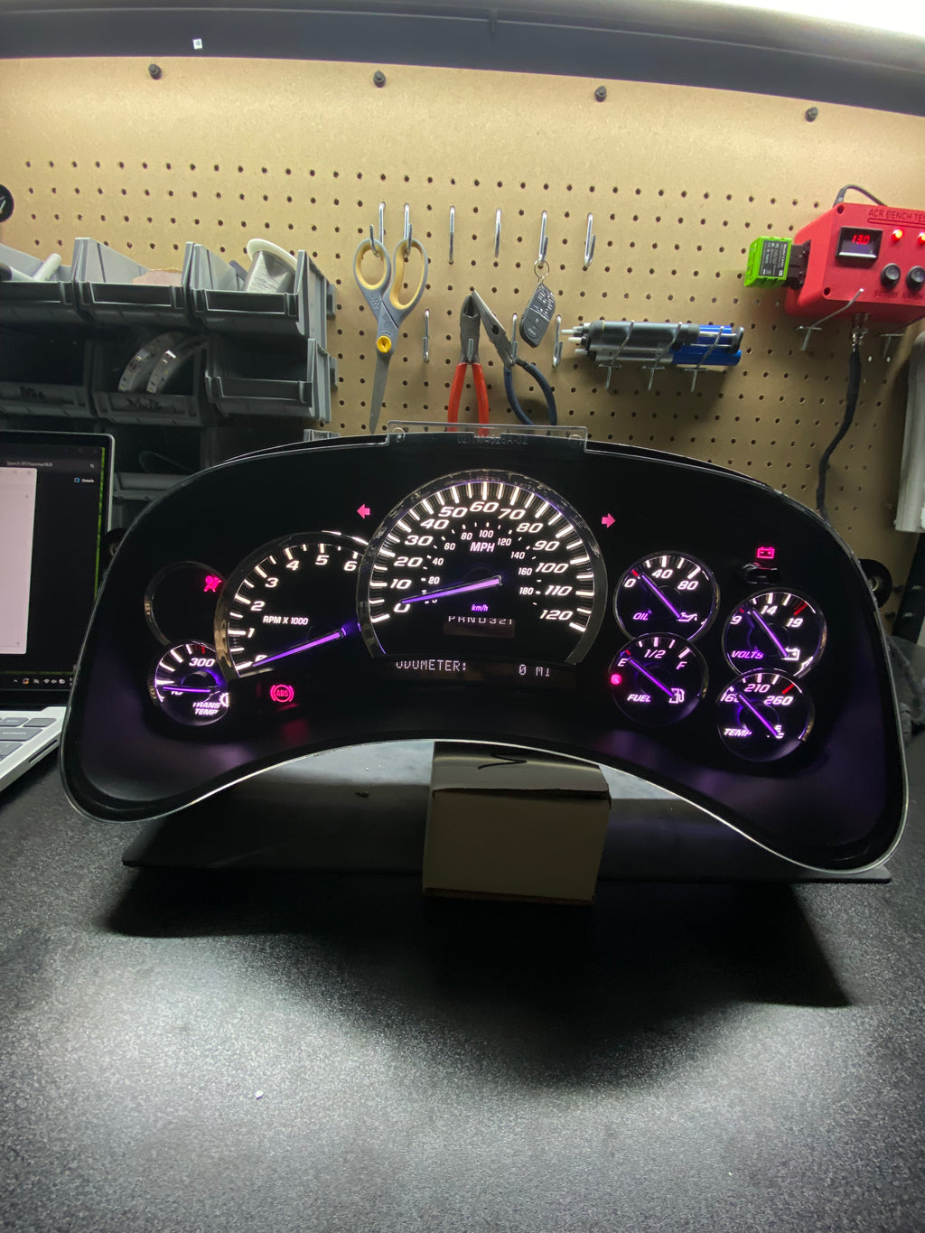 03-05 Purple/Pink Combo Cluster